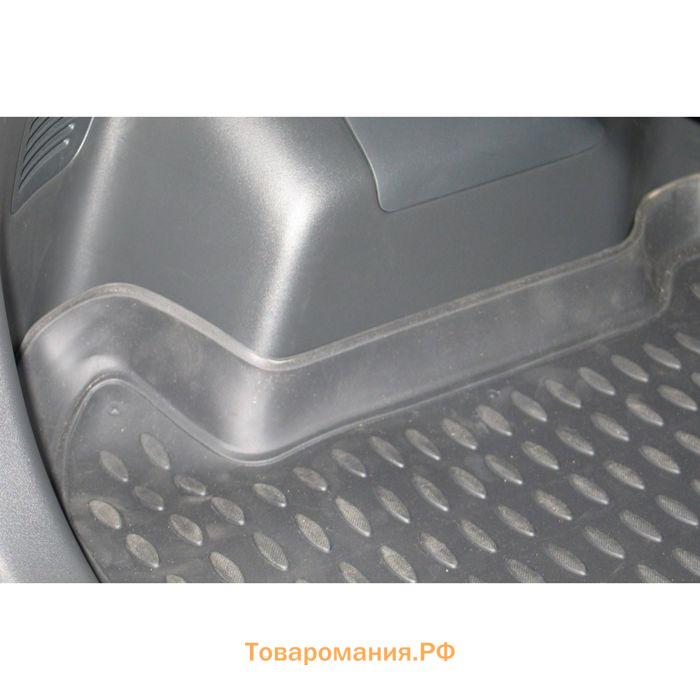 Коврик в багажник TOYOTA Yaris 01/2006-2016, х.б. (полиуретан)