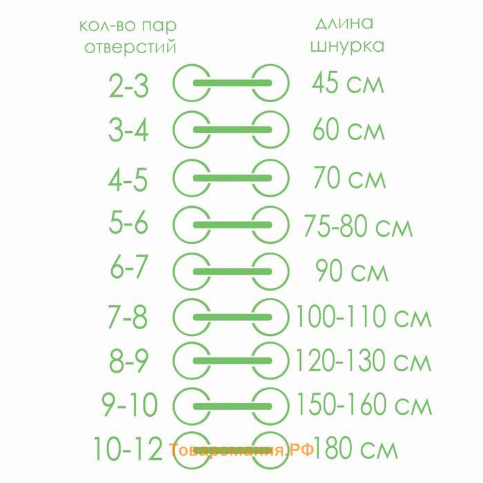 Шнурки для обуви, пара, круглые, с фиксатором, эластичные, d = 3 мм, 100 см, цвет белый