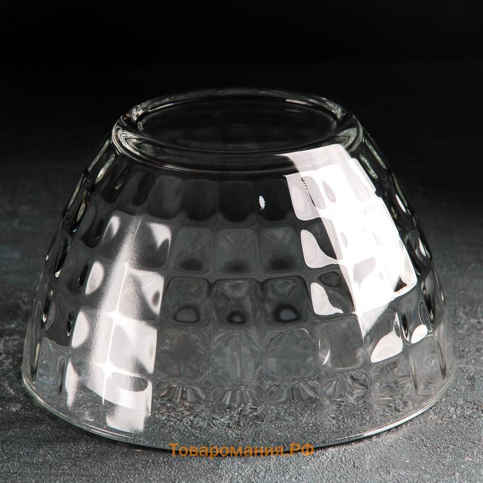 Салатник стеклянный «Монарх», 1,5 л, d=19 см