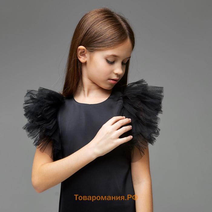 Платье нарядное детское MINAKU: PartyDress цвет черный, рост 158