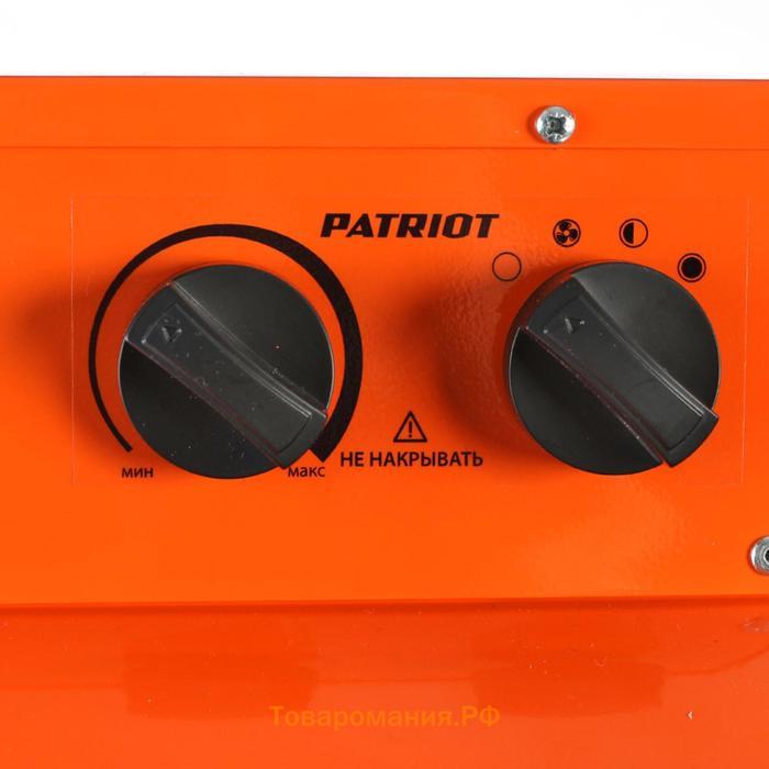 Тепловая пушка PATRIOT PT-R 24, 380 В, 24 кВт, 1600 м3/ч, вилка встраиваемая на блоке управ.