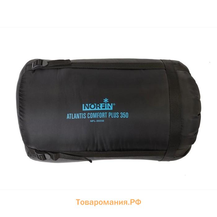 Спальный мешок Norfin Atlantis Comfort Plus 350, одеяло, 1 слой, левый, 230х100 см, -10°C