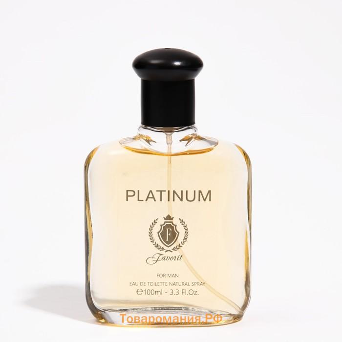 Туалетная вода мужская Favorit Platinum, 100 мл (по мотивам Egoiste Platinum (Chanel)