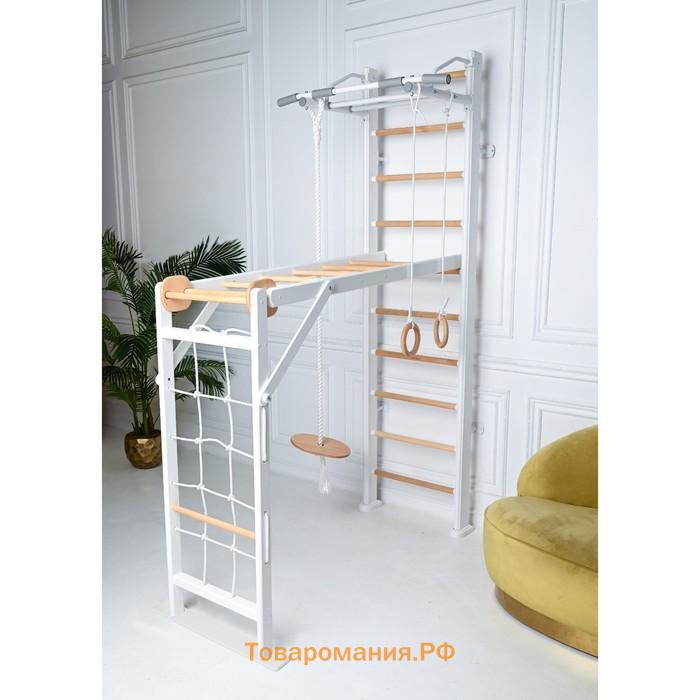 Детский спортивный комплекс Scala in legno 2 bianco-naturale PS-118