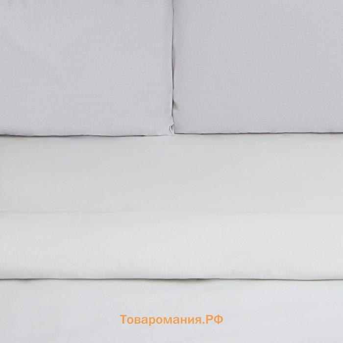 Постельное бельё  1,5 сп Flower strip(вид 2) 143х215 см, 150х214 см, 50х70 см -2 шт, поплин