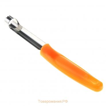Нож для сердцевины «Оранж», 21 см, цвет оранжевый