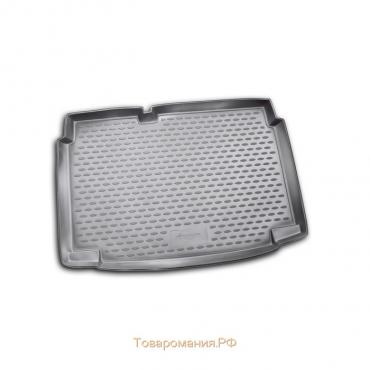 Коврик в багажник VW Polo V 12/2009-2016, хб., нижн. (полиуретан)