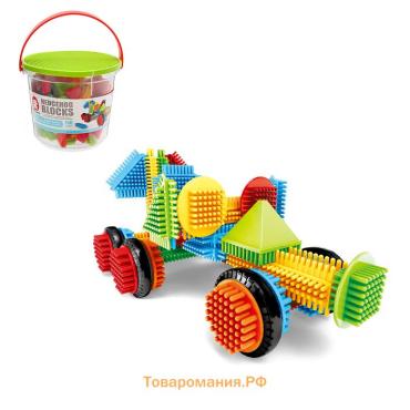 Конструктор игольчатый BRISTLES «Машина», 150 деталей