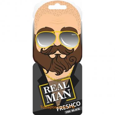 Ароматизатор в машину Freshco Real Man «Блэк», подвесной