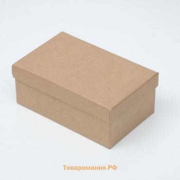 Подарочная коробка "Крафт", 15 х 9,5 х 6 см