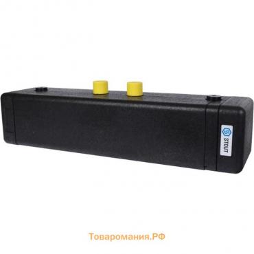 Коллектор распределительный STOUT SDG-0016-002503, 3 отопительных контура, DN 20, теплоизол.