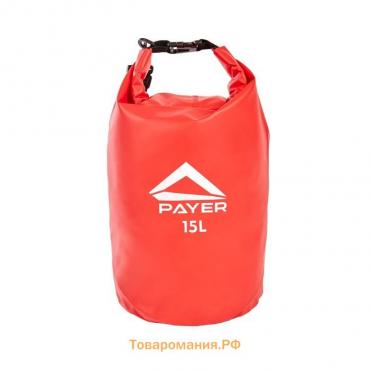 Гермомешок PAYER "Sugomak", 15L, красный, A602