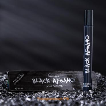 Парфюмерное масло мужское BLACK AF6ANO MEN, 17 мл