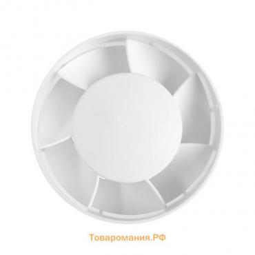 Вентилятор вытяжной AURAMAX VP 4, 103x103 мм, d=100 мм, 220 В, 14 Вт, 35 дБ, канальный