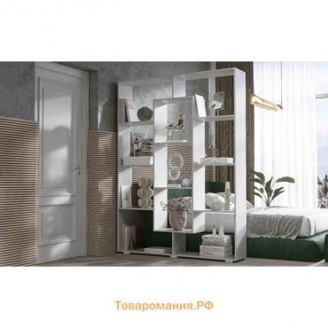 Стеллаж-перегородка Кристи, 1500х297х2036, Белый